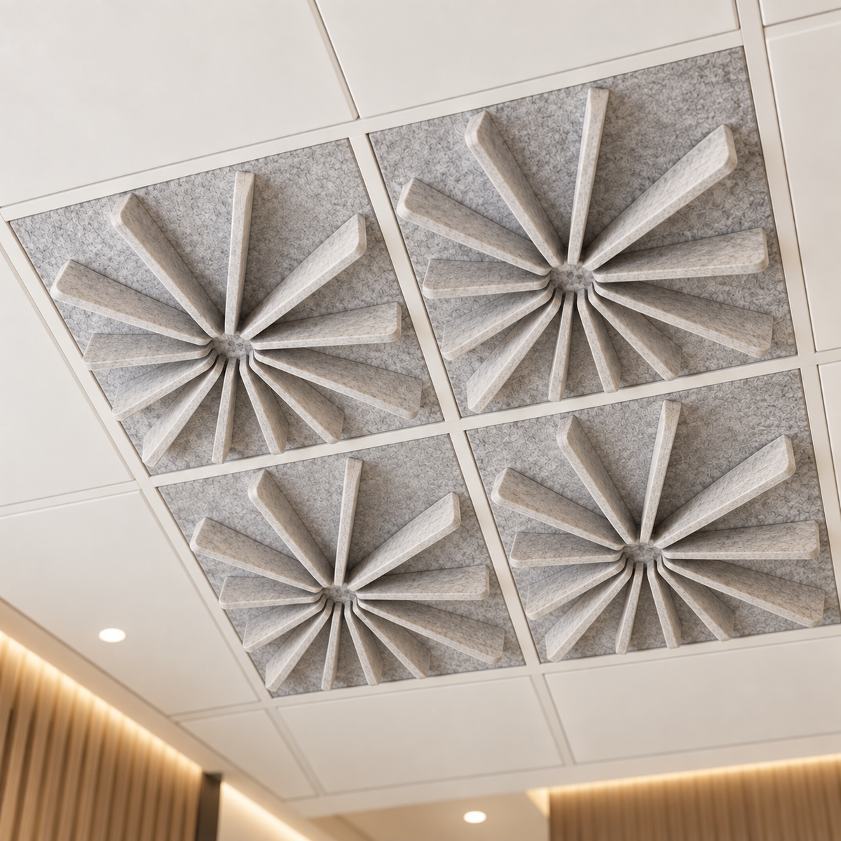 Acoustic Ceiling Tile (4 pack)