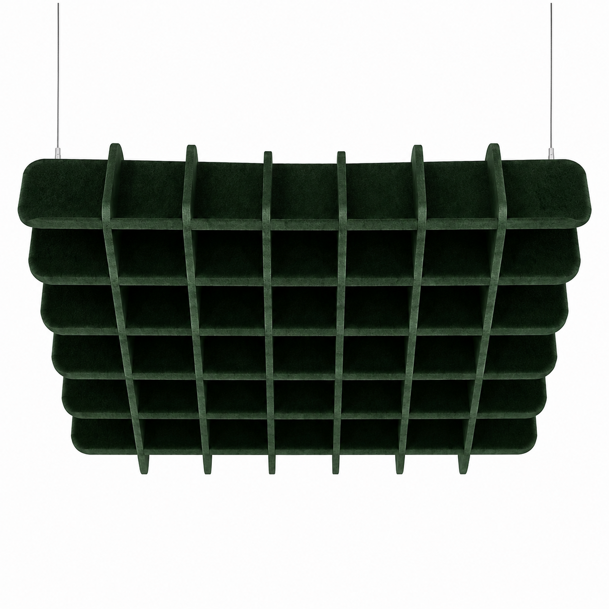 Extra Large Acoustic Ceiling Raft Green