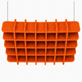 Acoustic Ceiling Raft Orange
