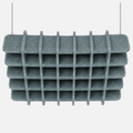 Extra Large Acoustic Square Ceiling Raft
