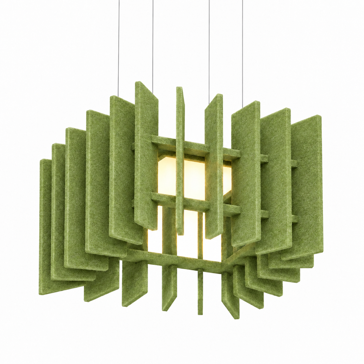 Geometric Acoustic Ceiling Shade