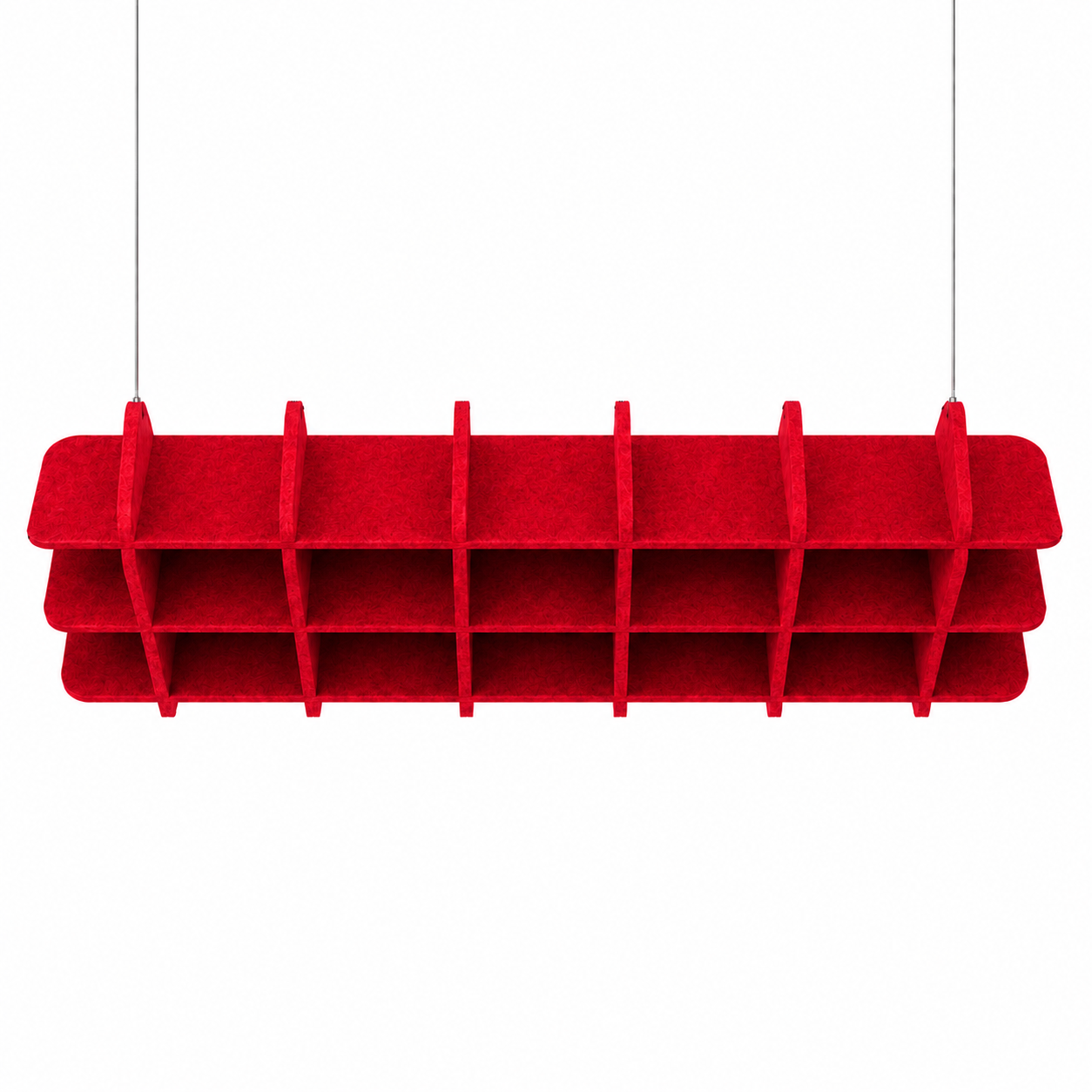 Linear Acoustic Ceiling Raft Red
