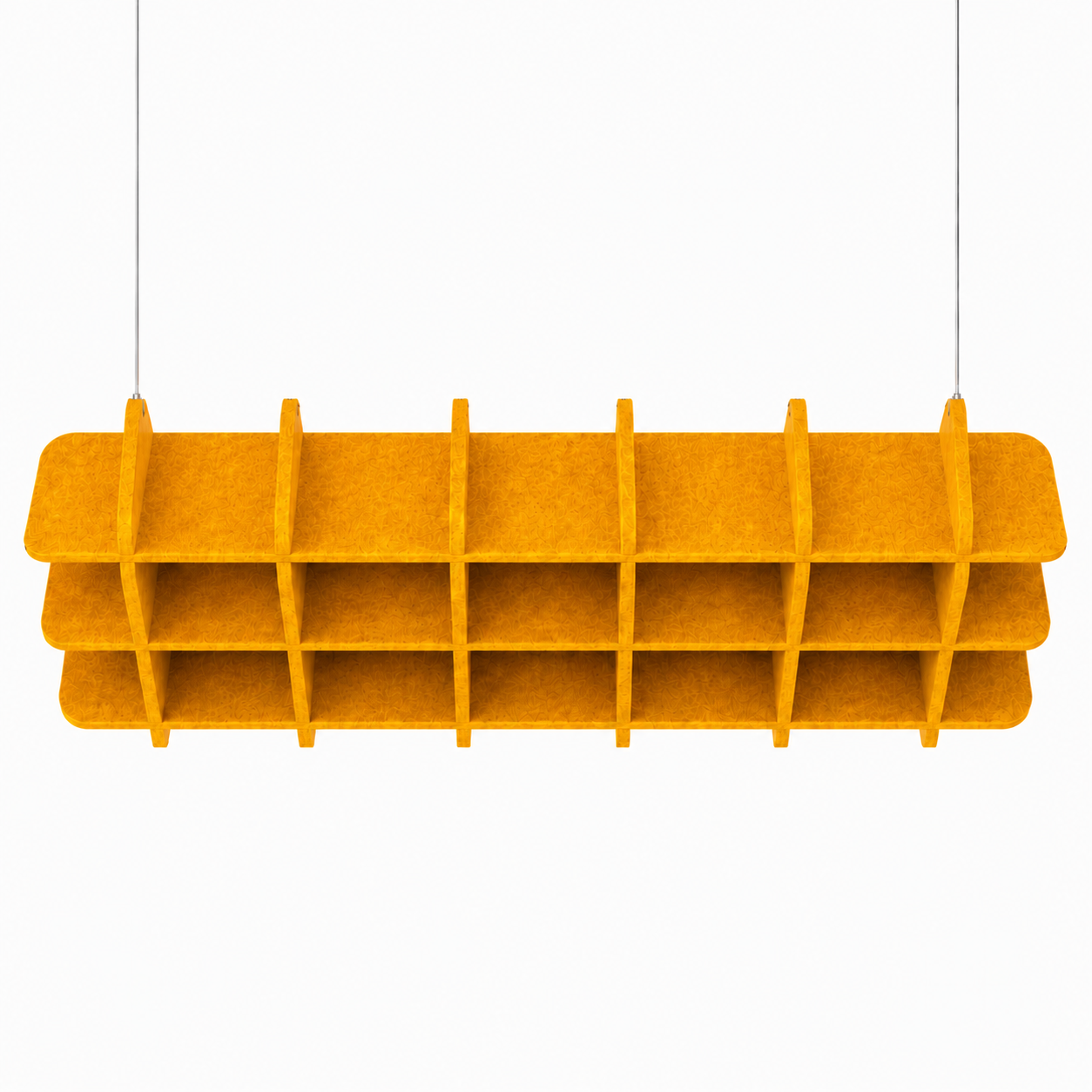 Linear Acoustic Ceiling Raft citrus colour