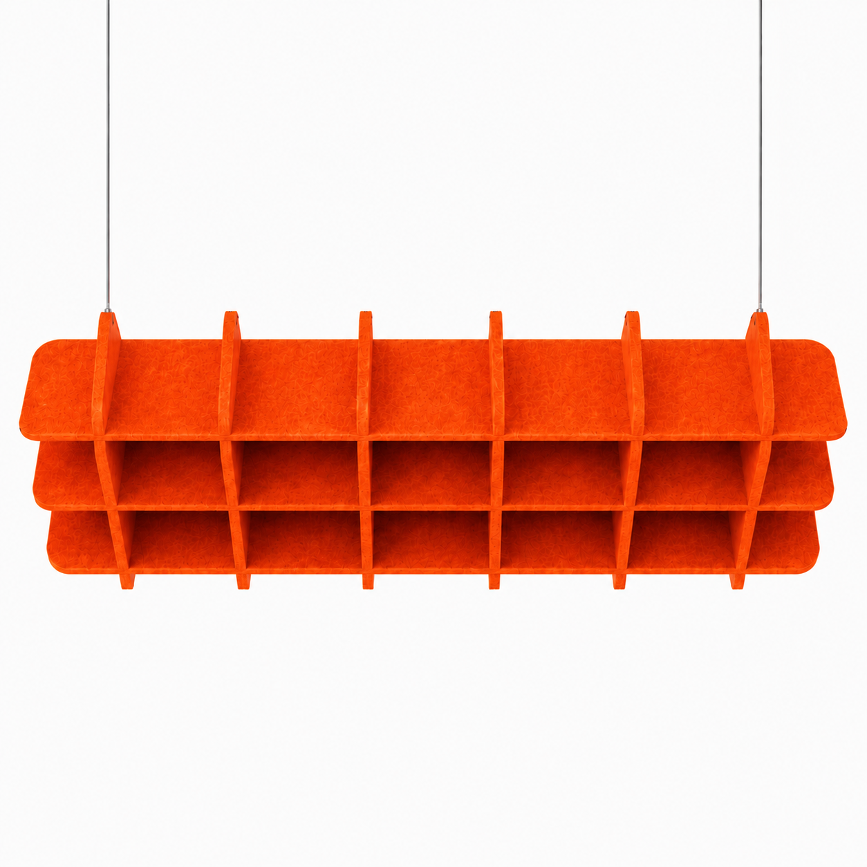 Linear Acoustic Ceiling Raft Orange