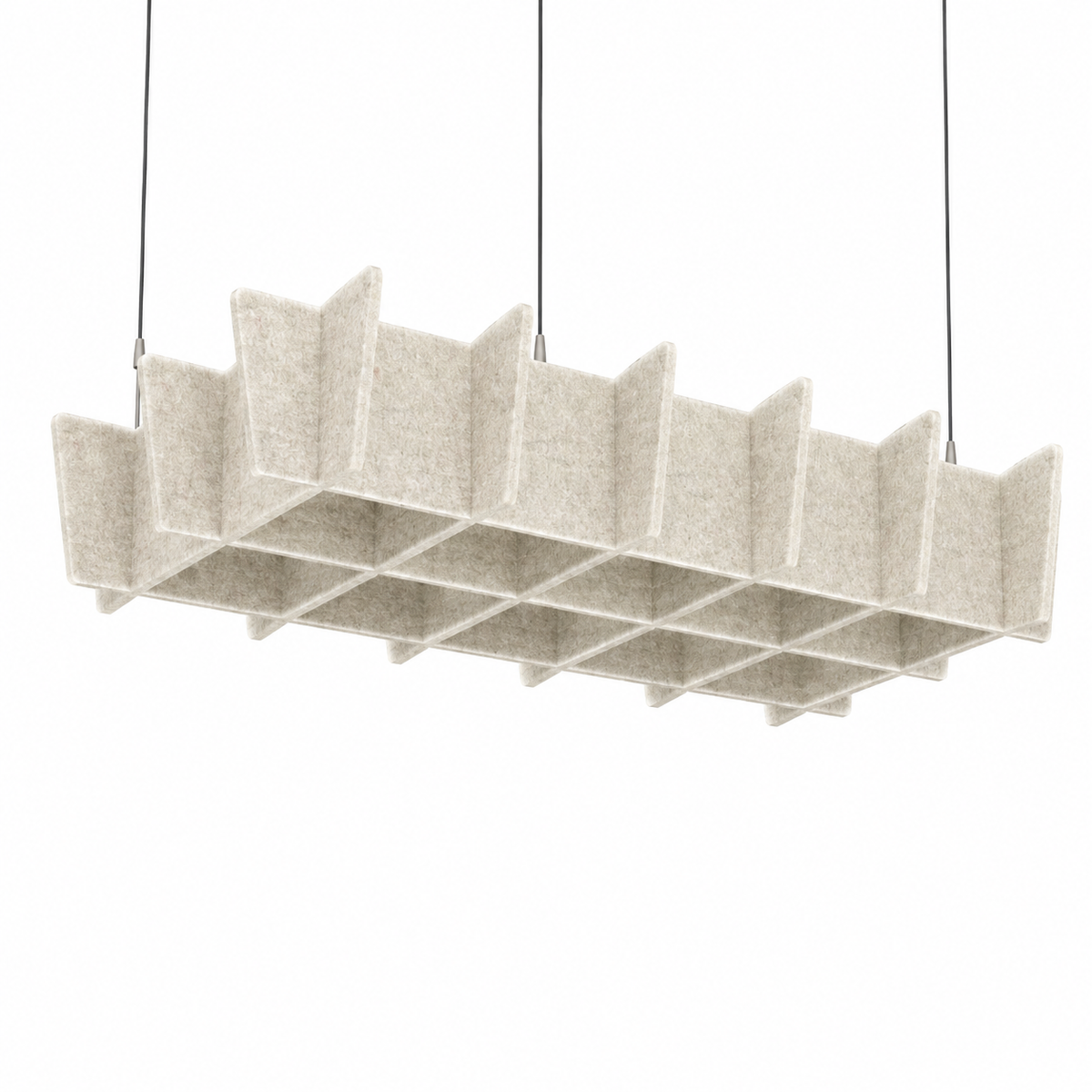 Linear Rounded Acoustic Raft - Light Camel