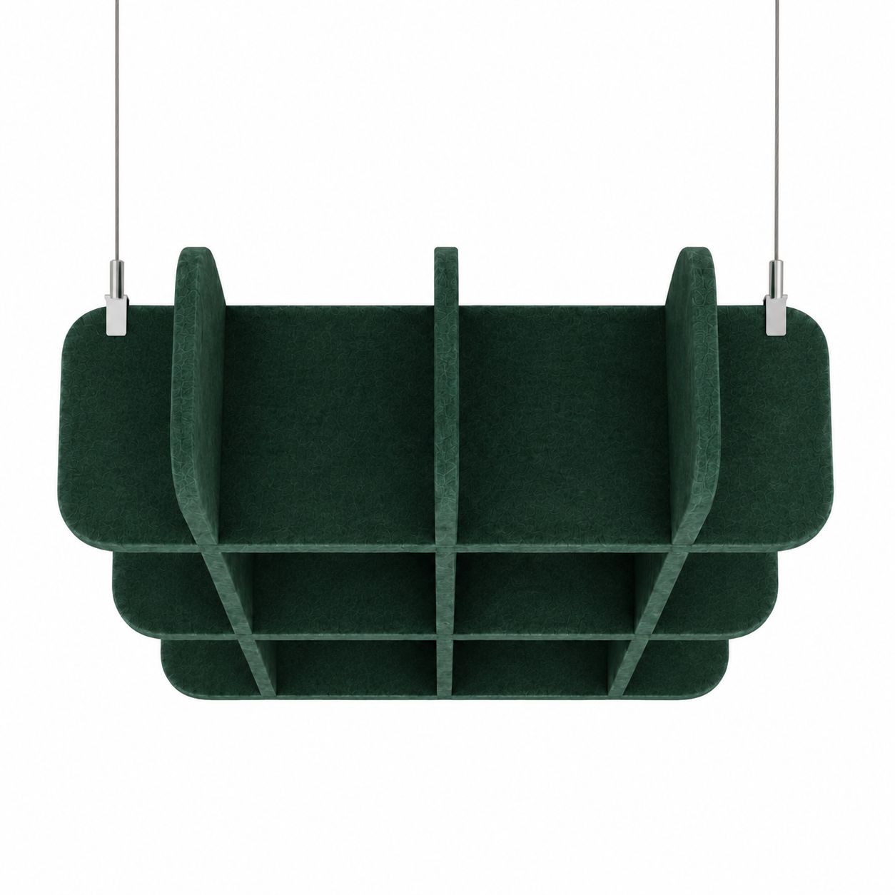 Square Acoustic Ceiling Panel Green