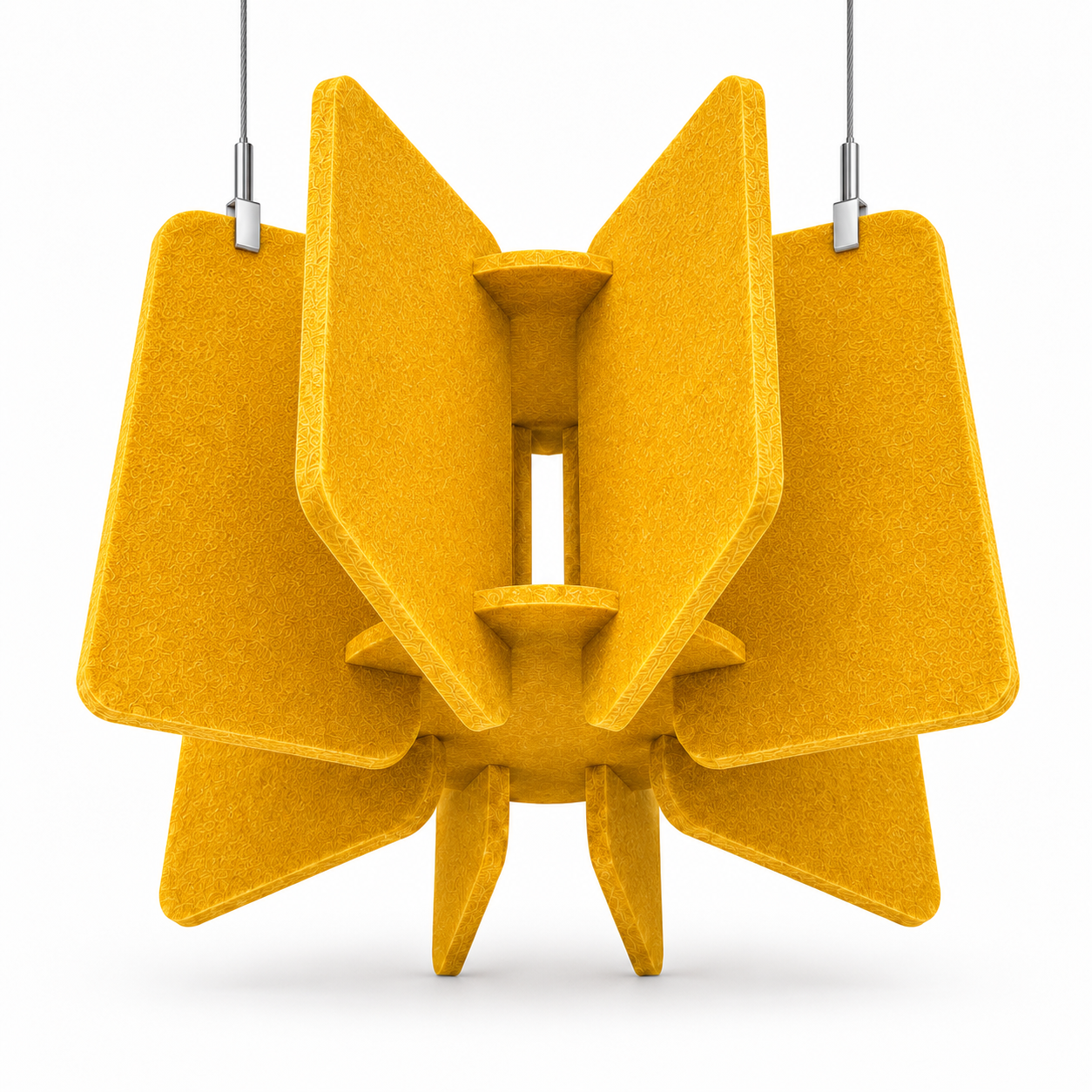 Star Acoustic Ceiling Panel yellow