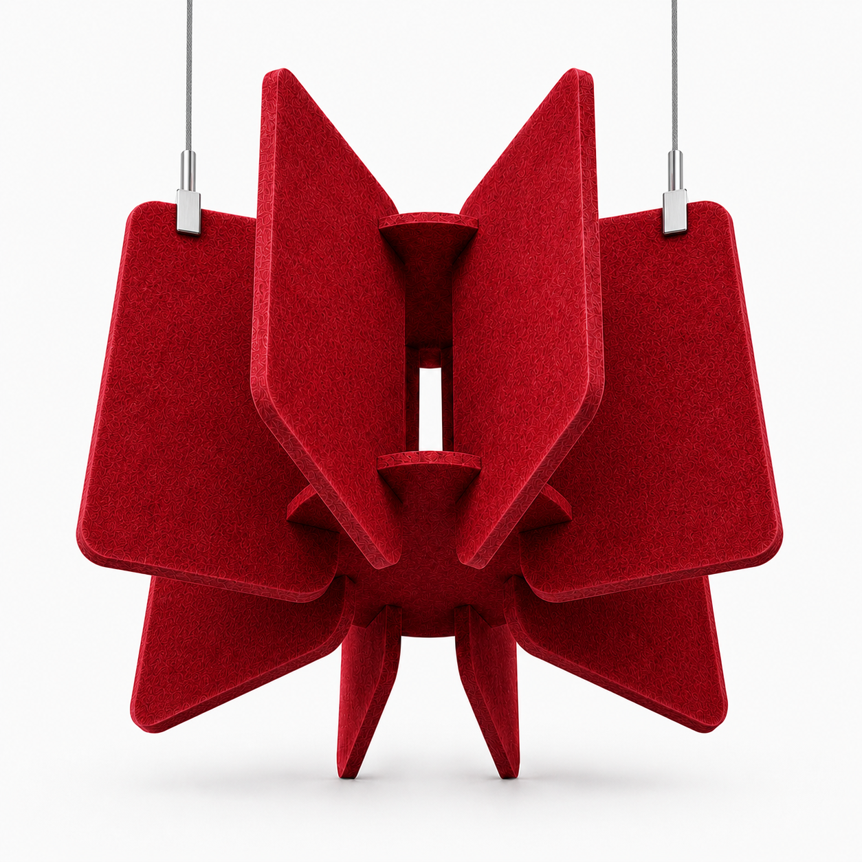 Star Acoustic Ceiling Panel Red